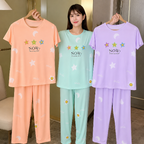 Cute Bear Printed Women’s Night Suit