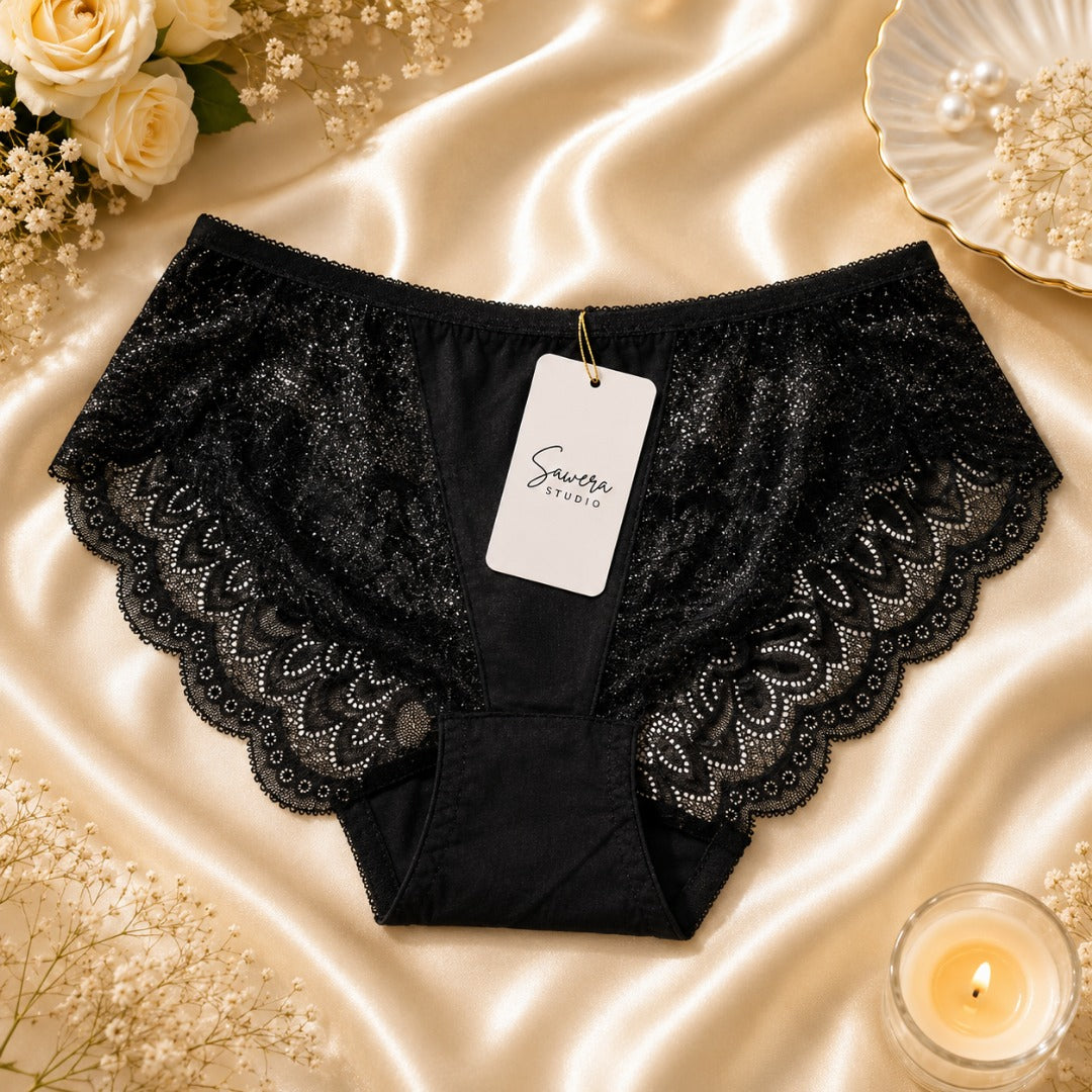 Luxury Floral Lace Panty Collection