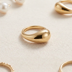 Premium Stainless Steel Minimalist Statement Ring